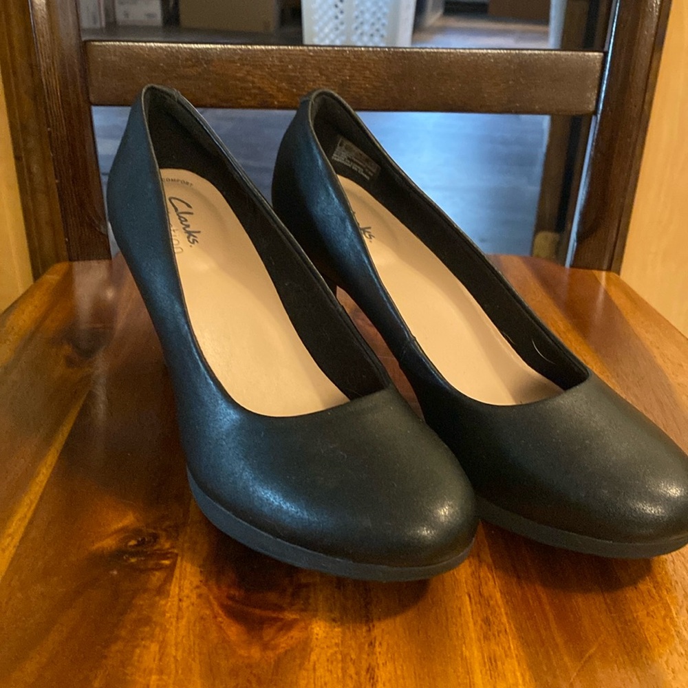Clark’s Collection Size 7.5 Black Heels
